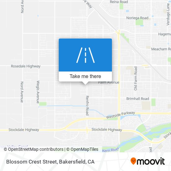 Mapa de Blossom Crest Street