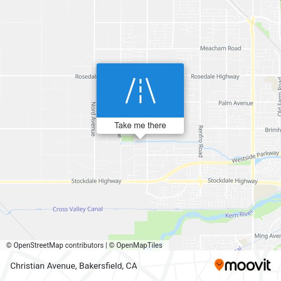 Christian Avenue map