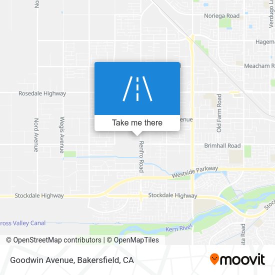 Goodwin Avenue map