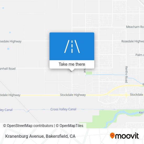Mapa de Kranenburg Avenue