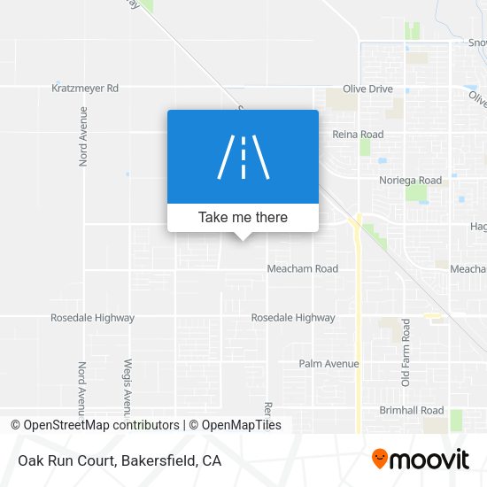 Mapa de Oak Run Court