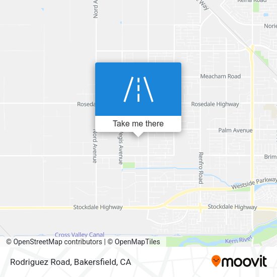 Rodriguez Road map