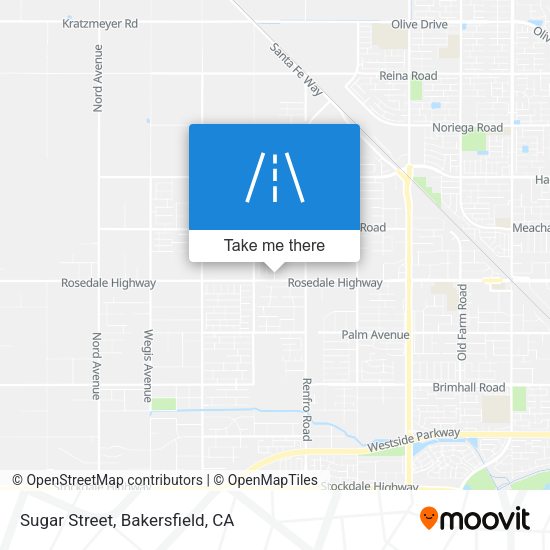 Sugar Street map