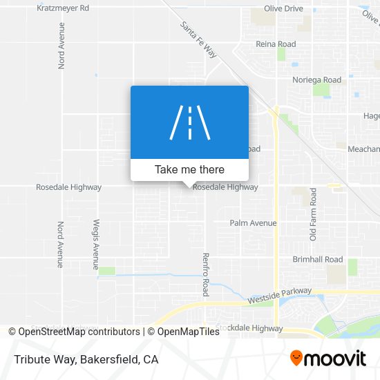 Tribute Way map