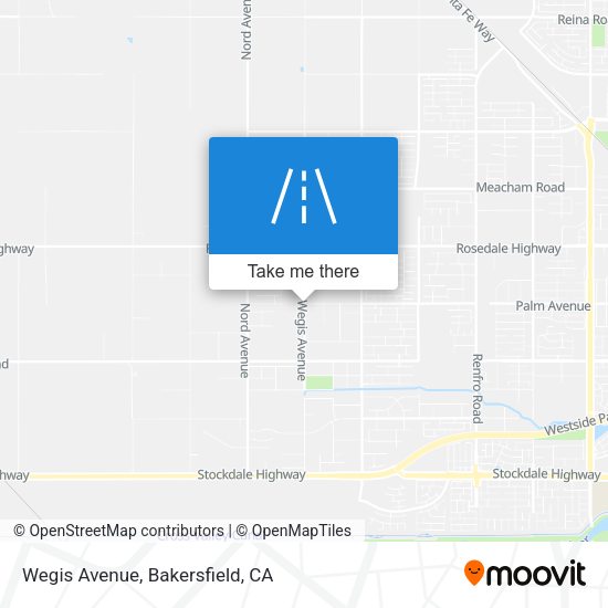 Wegis Avenue map
