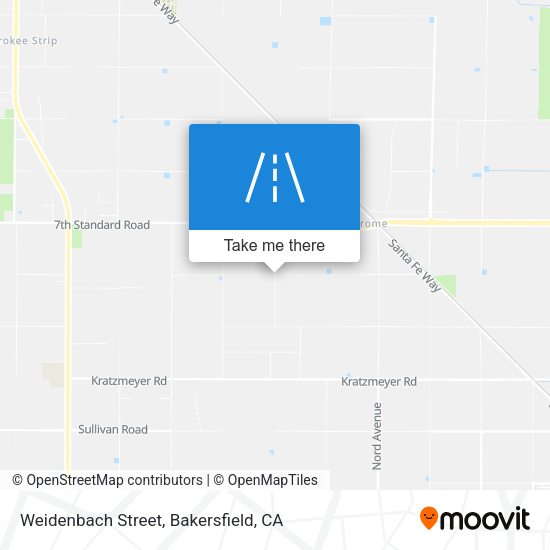 Mapa de Weidenbach Street