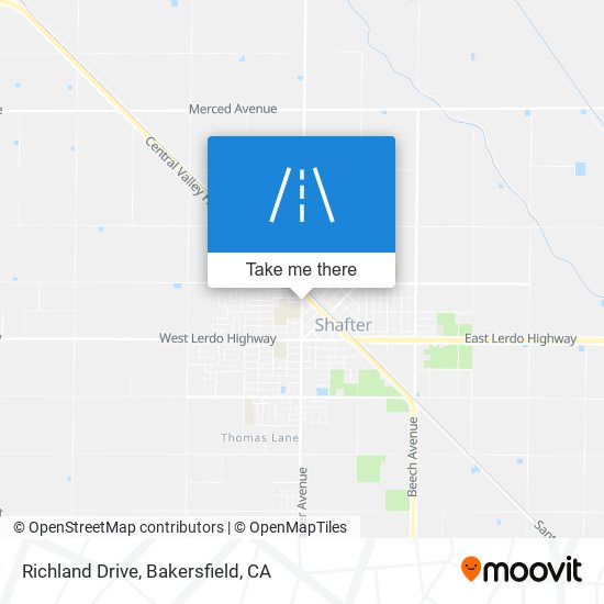 Richland Drive map