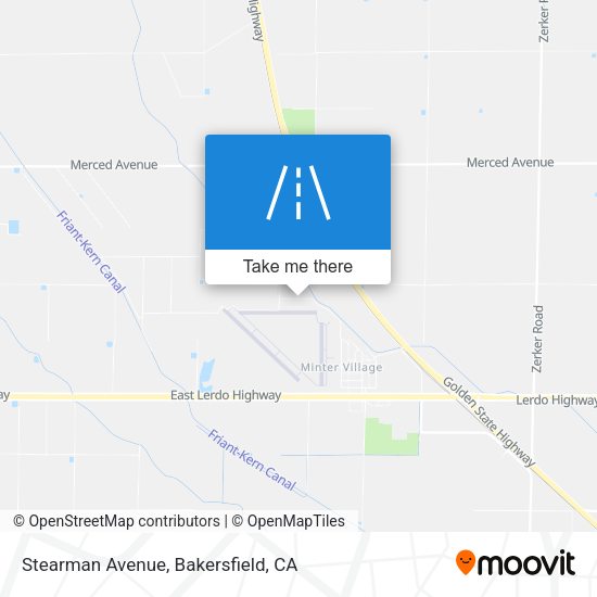 Mapa de Stearman Avenue