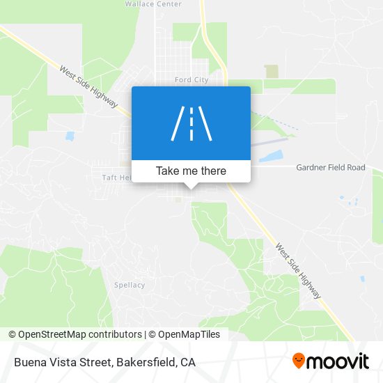 Buena Vista Street map