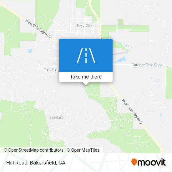 Hill Road map