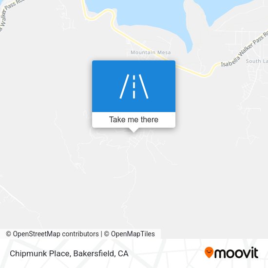 Mapa de Chipmunk Place