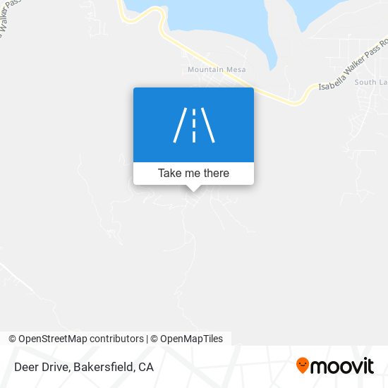 Deer Drive map