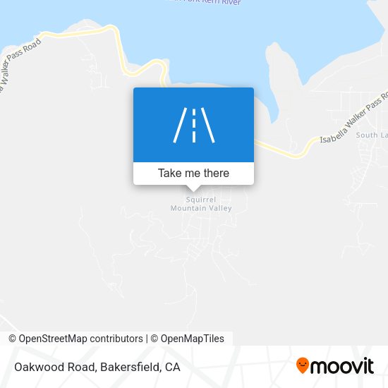 Mapa de Oakwood Road
