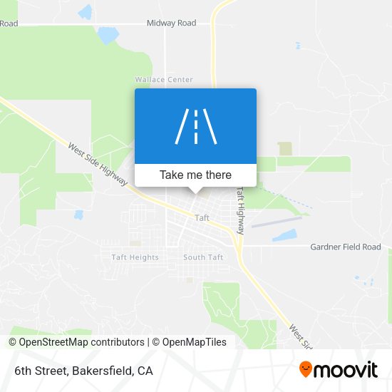 6th Street map