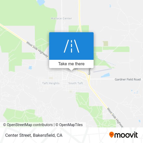 Center Street map