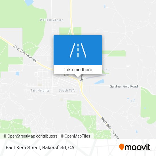 Mapa de East Kern Street