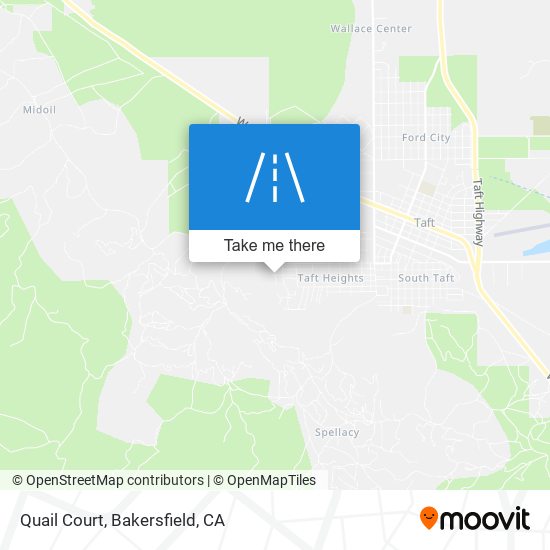 Quail Court map