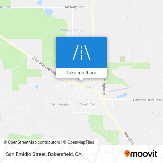 San Emidio Street map