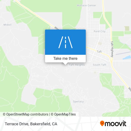 Mapa de Terrace Drive