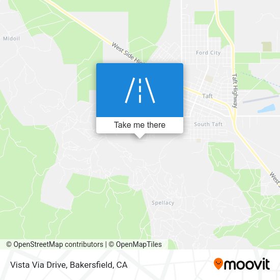 Mapa de Vista Via Drive