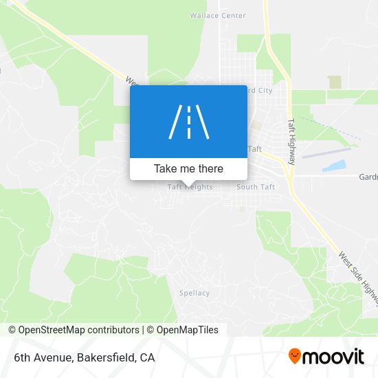 6th Avenue map