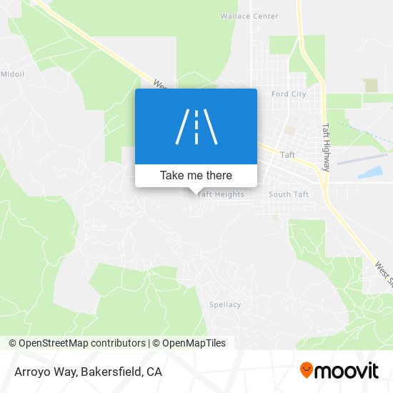 Arroyo Way map