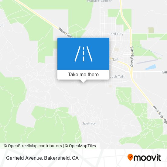 Garfield Avenue map