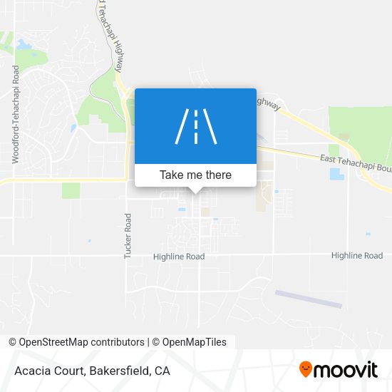Mapa de Acacia Court