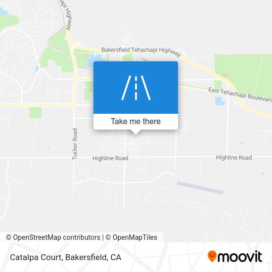 Catalpa Court map