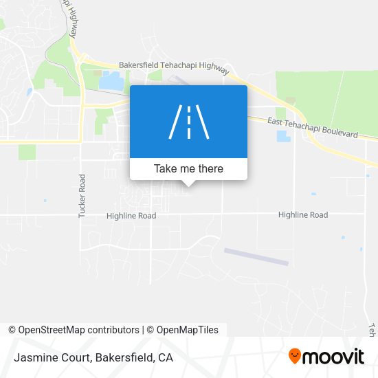 Mapa de Jasmine Court