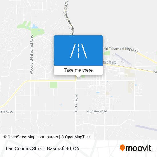 Las Colinas Street map