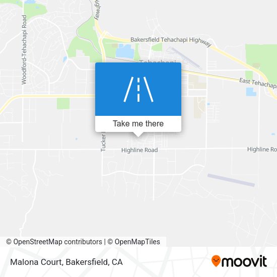 Malona Court map