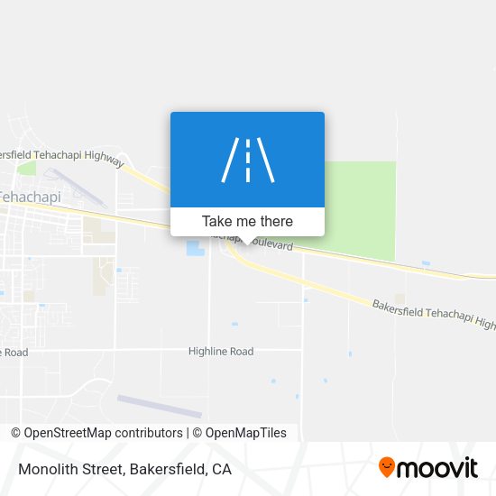 Monolith Street map