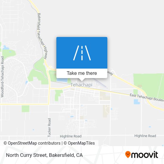 North Curry Street map