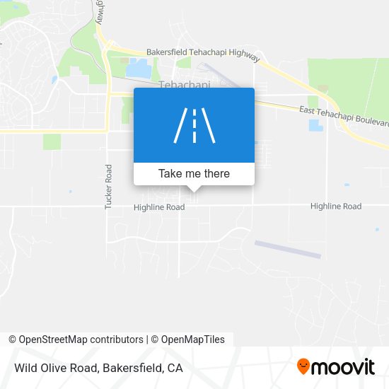 Mapa de Wild Olive Road
