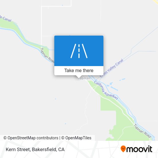 Kern Street map