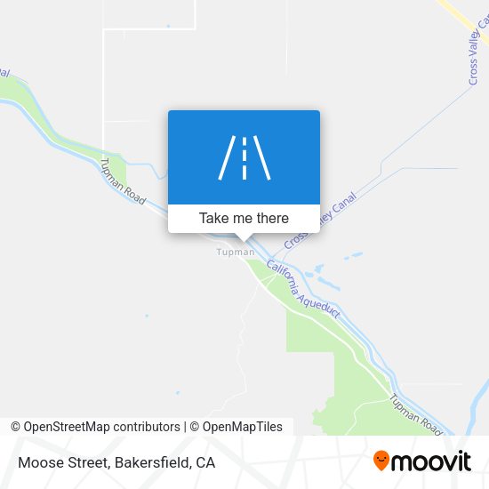 Moose Street map