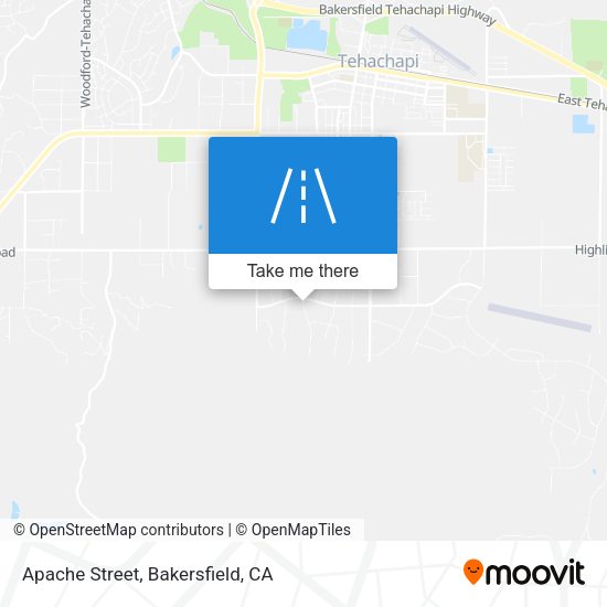 Apache Street map