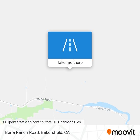 Bena Ranch Road map