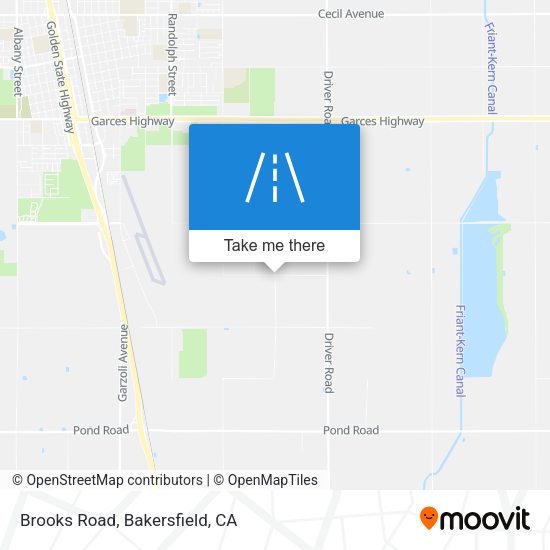 Mapa de Brooks Road