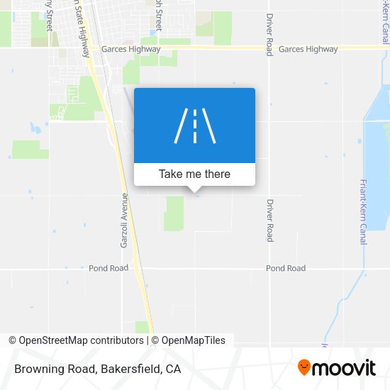 Browning Road map