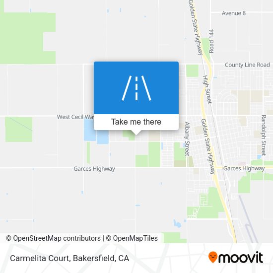 Carmelita Court map