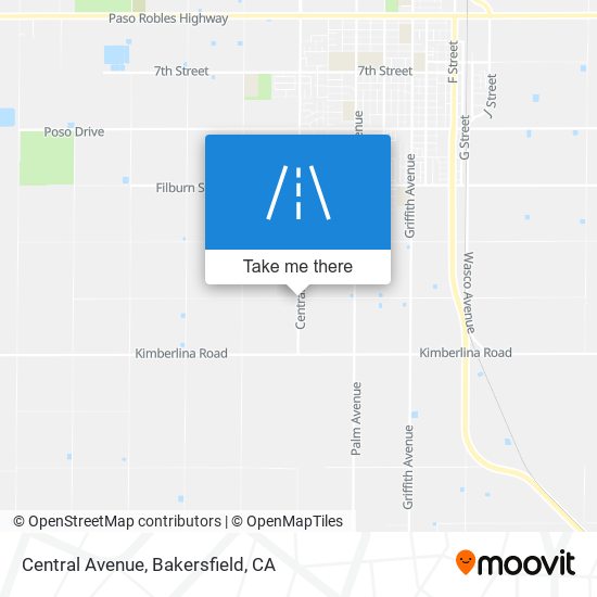 Mapa de Central Avenue