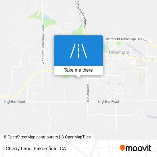 Cherry Lane map