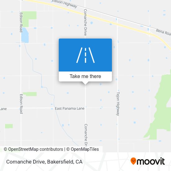Mapa de Comanche Drive