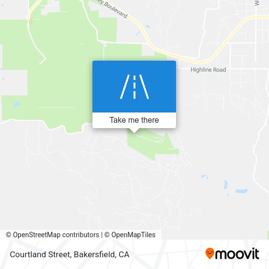 Courtland Street map