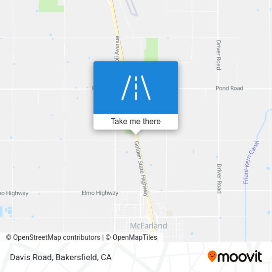 Mapa de Davis Road