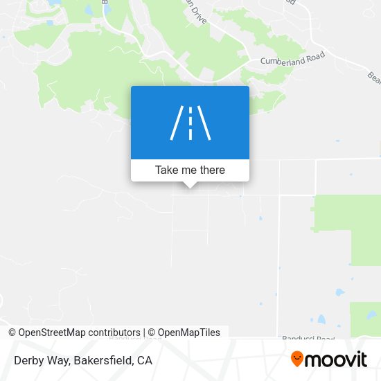 Derby Way map