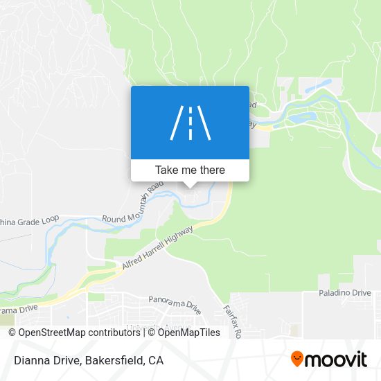 Mapa de Dianna Drive