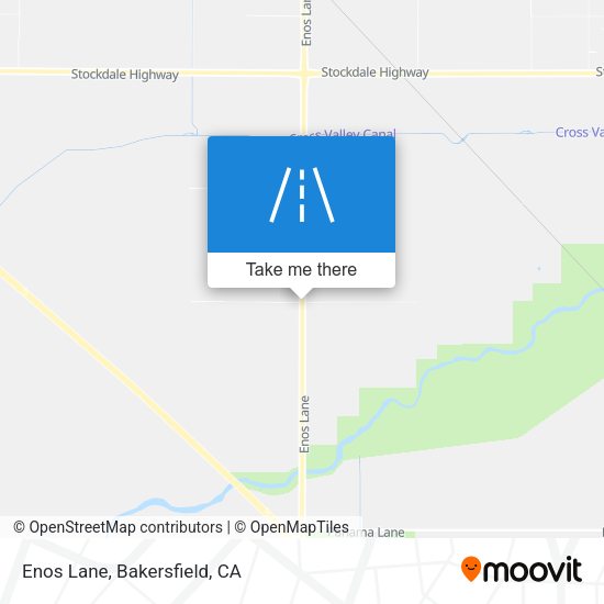 Enos Lane map
